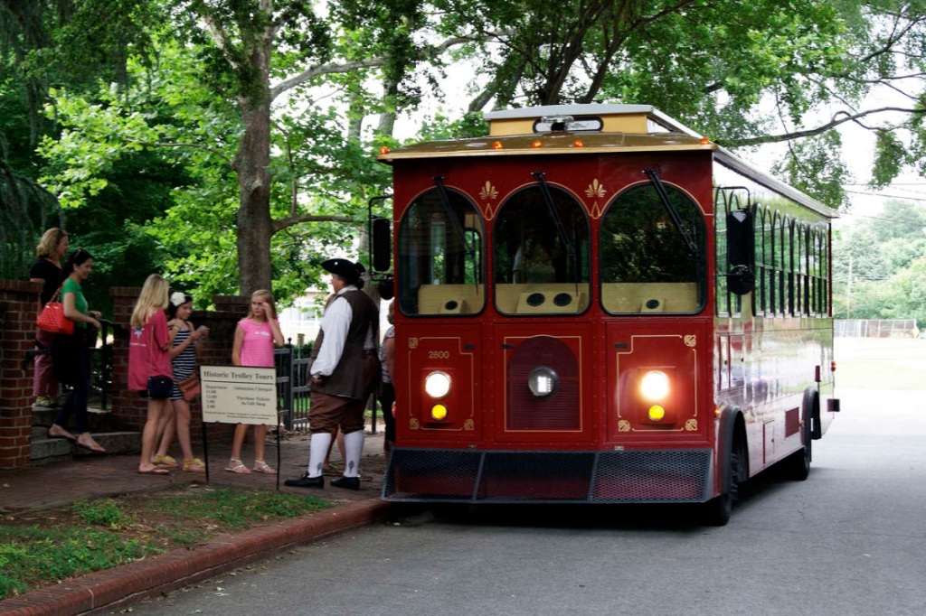 Sports History Trolley In Raleigh